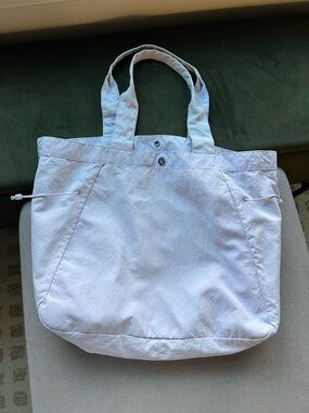 lululemon lavender Tote Bag